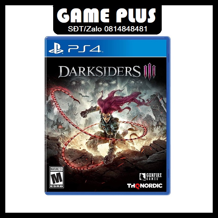 Đĩa Game New Darksiders 3 cho máy PS4 PS5
