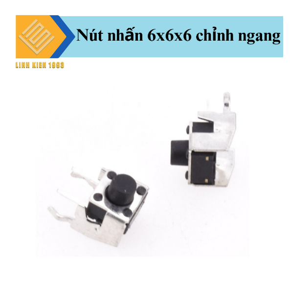 [ 5 CON ] Nút chình ngang 6,6x7,3mm nhấn nhã
