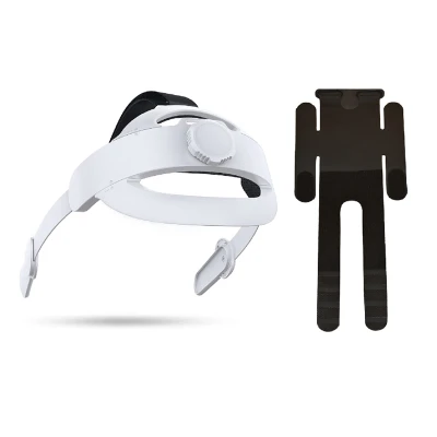 Replacement for Oculus Quest 2 Elite Head Strap 3-In-1 Version with Powerbank Fixing Battery Holder