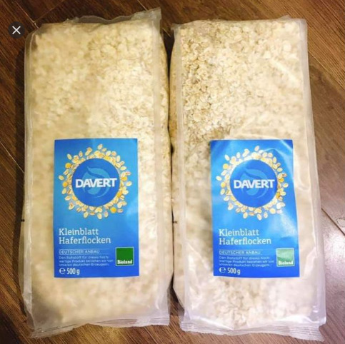 Yến mạch cán nhỏ hữu cơ Davert 500gr
