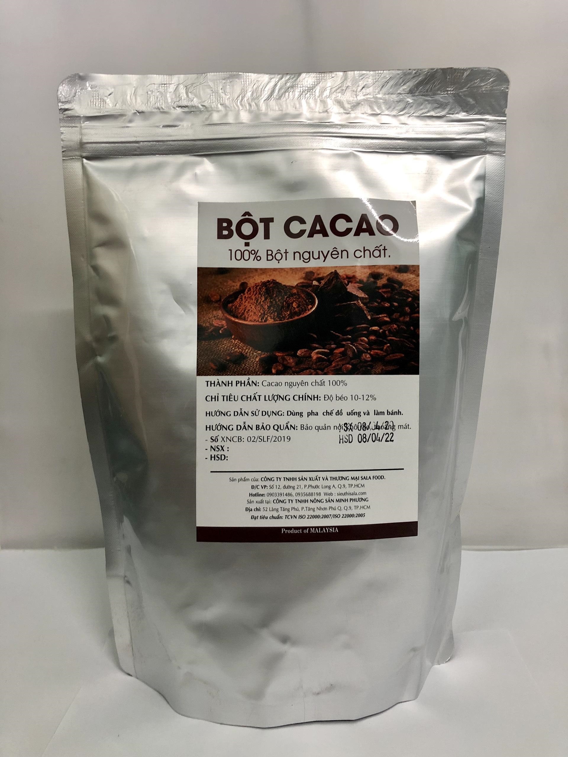 [HCM]BỘT CACAO NGUYÊN CHẤT 1KG