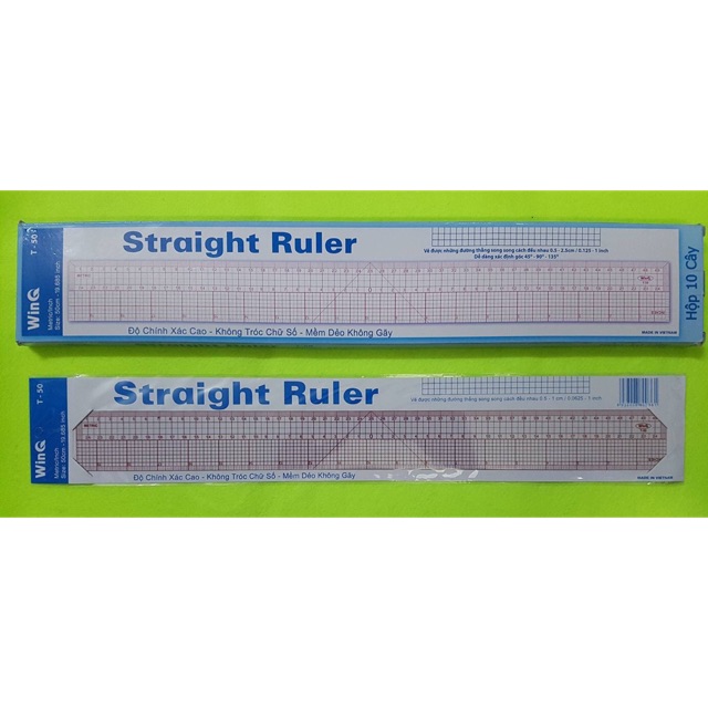 Combo 10 cây thước dẻo Win 50cm