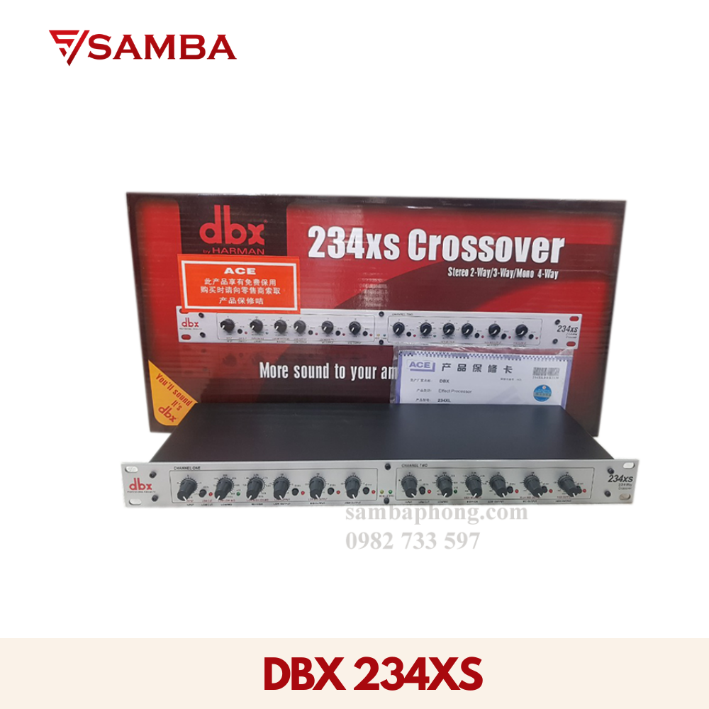 [Nhiều mẫu] Phân tần Crossover (2 way) [DBX223/DBX234]