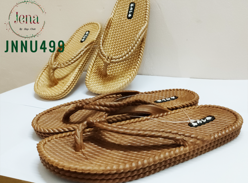 Dép Đúc Xỏ Ngón Nữ Cao 2 phân Siêu Bền [JNNU499]