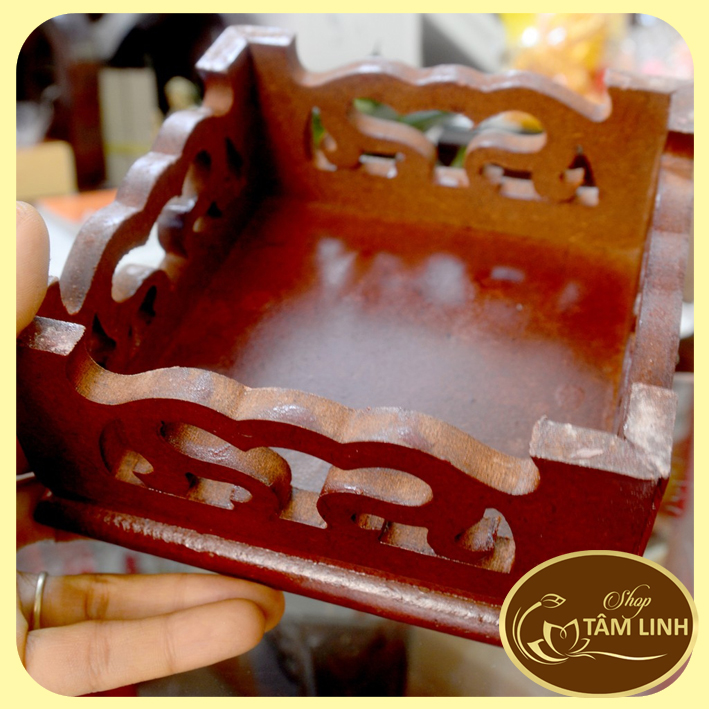 Đôn Gỗ Vuông MDF Đặt Tượng Thờ Nhiều Size