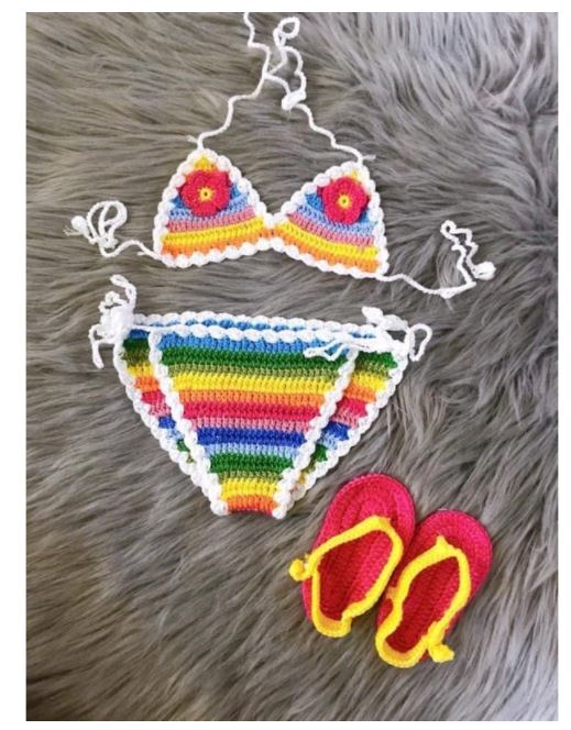 Bikini cực yêu cho bé của bạn(ko gồm giày và băng đô)