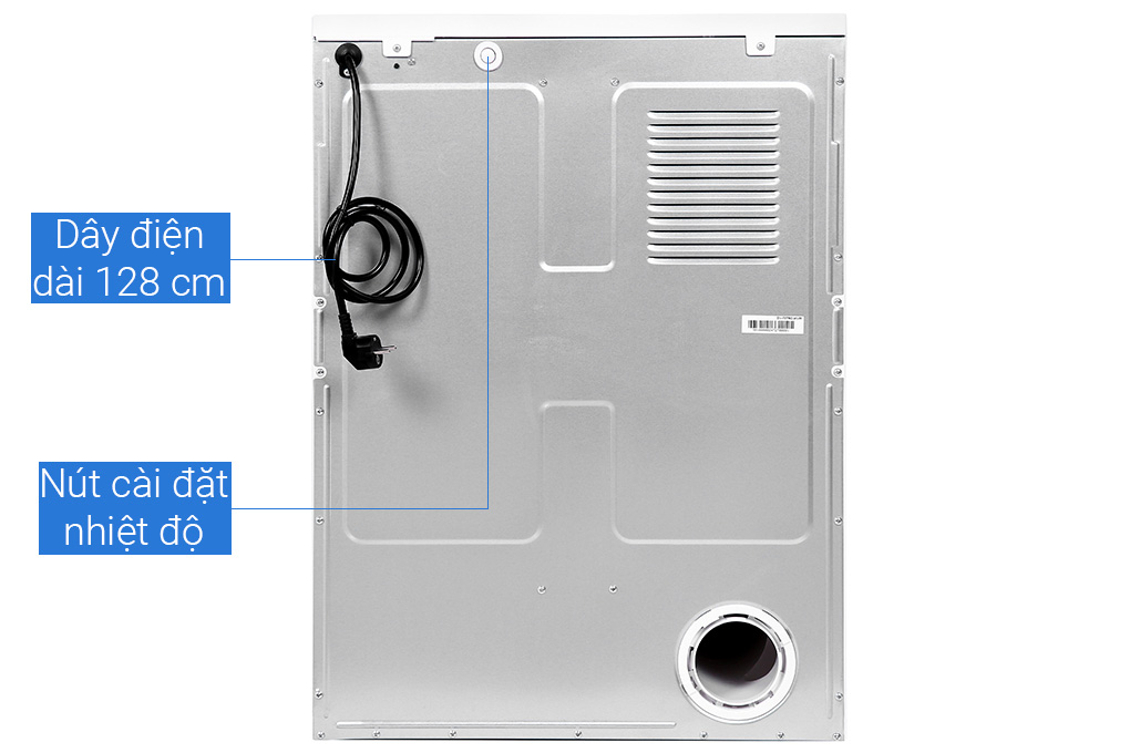[TRẢ GÓP 0%] Máy sấy thông hơi Galanz 7kg DV-70T5C(W) (Giá áp dụng giao tại HN, HCM& các tỉnh liên hệ shop)