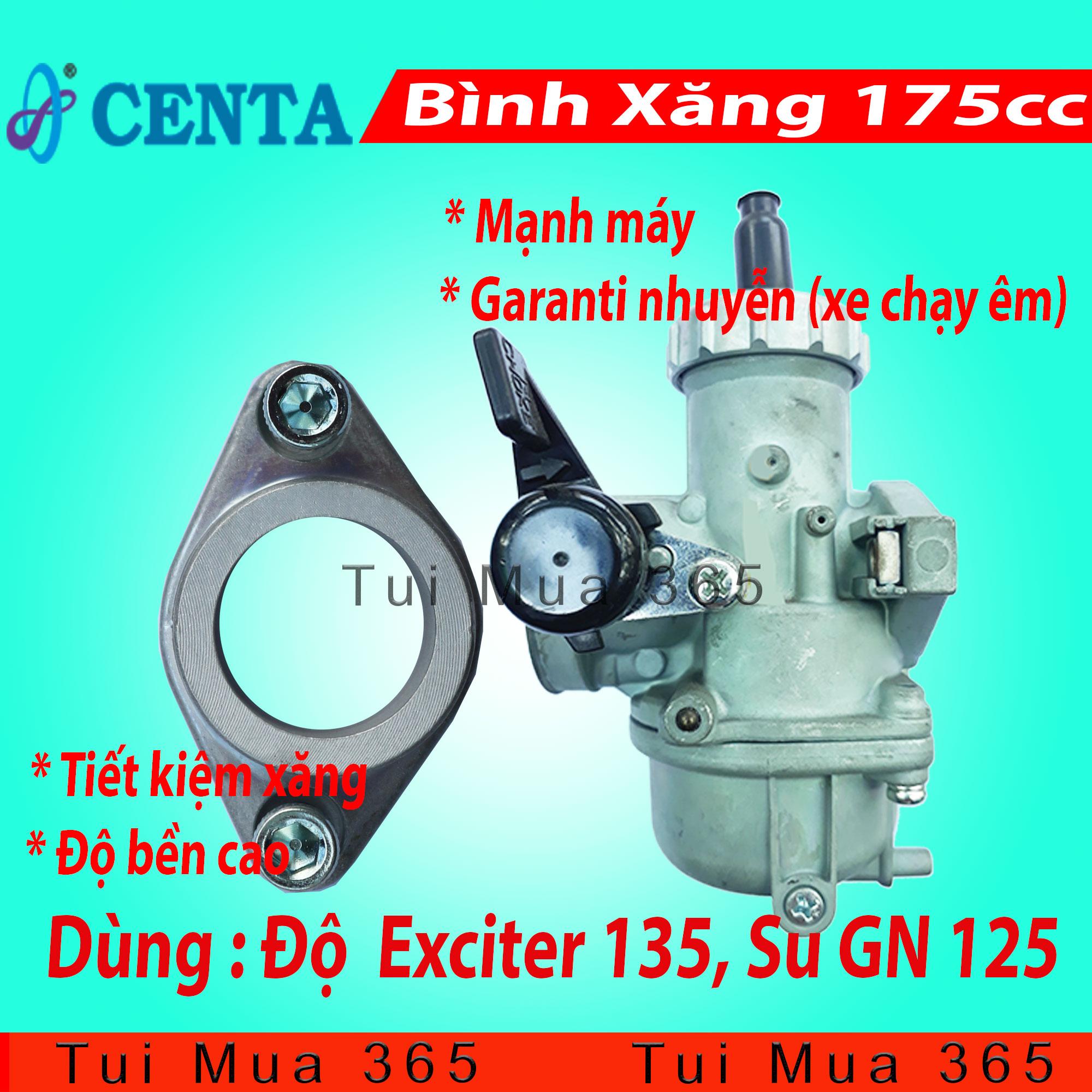 [HCM]Bình Xăng Con Centa 175 Độ Exciter 135 Su GN 125