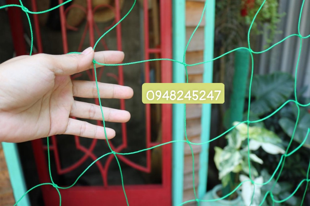 Lưới làm giàn leo cho tất cả cây thân leo
