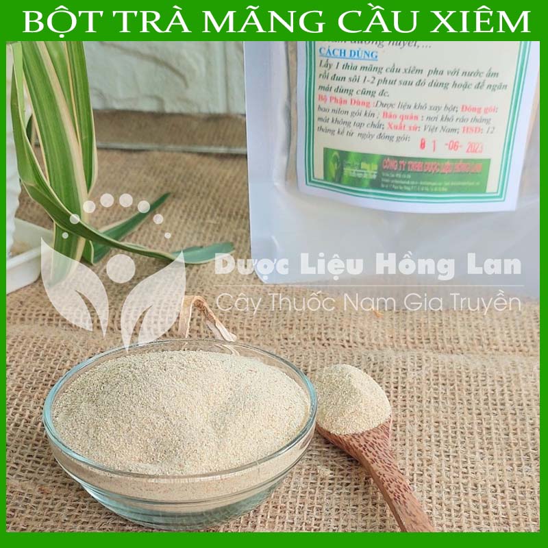 ✅[Thượng hạng] 500G Bột Trà Mãng Cầu Xiêm loại 1 (không pha chộn tạp chất, đã sao thơm, không chất bảo quản)