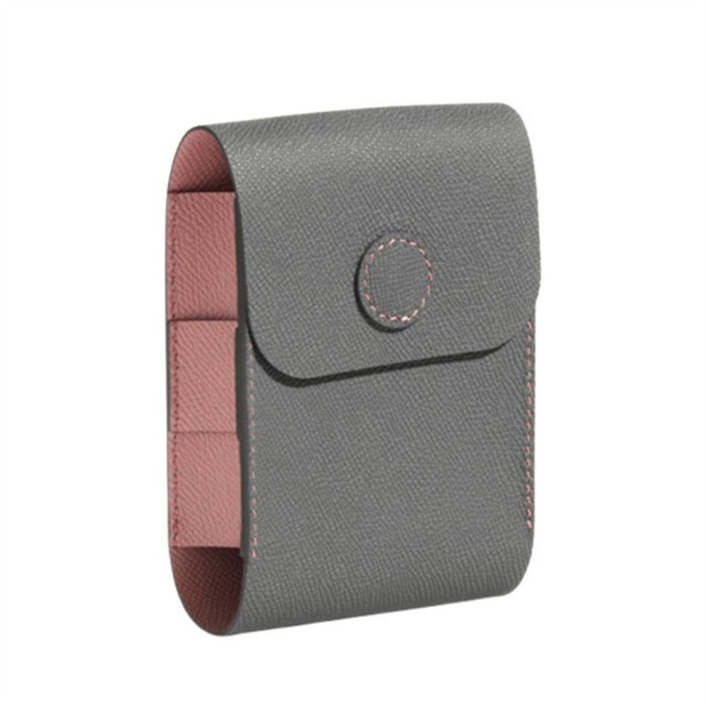 DAGLIGT Golf Accessory Golf Equipment Leather Protective Case Ranging Instrument Bag Waterproof Box Stitching Case Leather Box Golf Rangefinder ic Case Golf Ball Bag Diastimeter Case For Golf Leather Storage Case