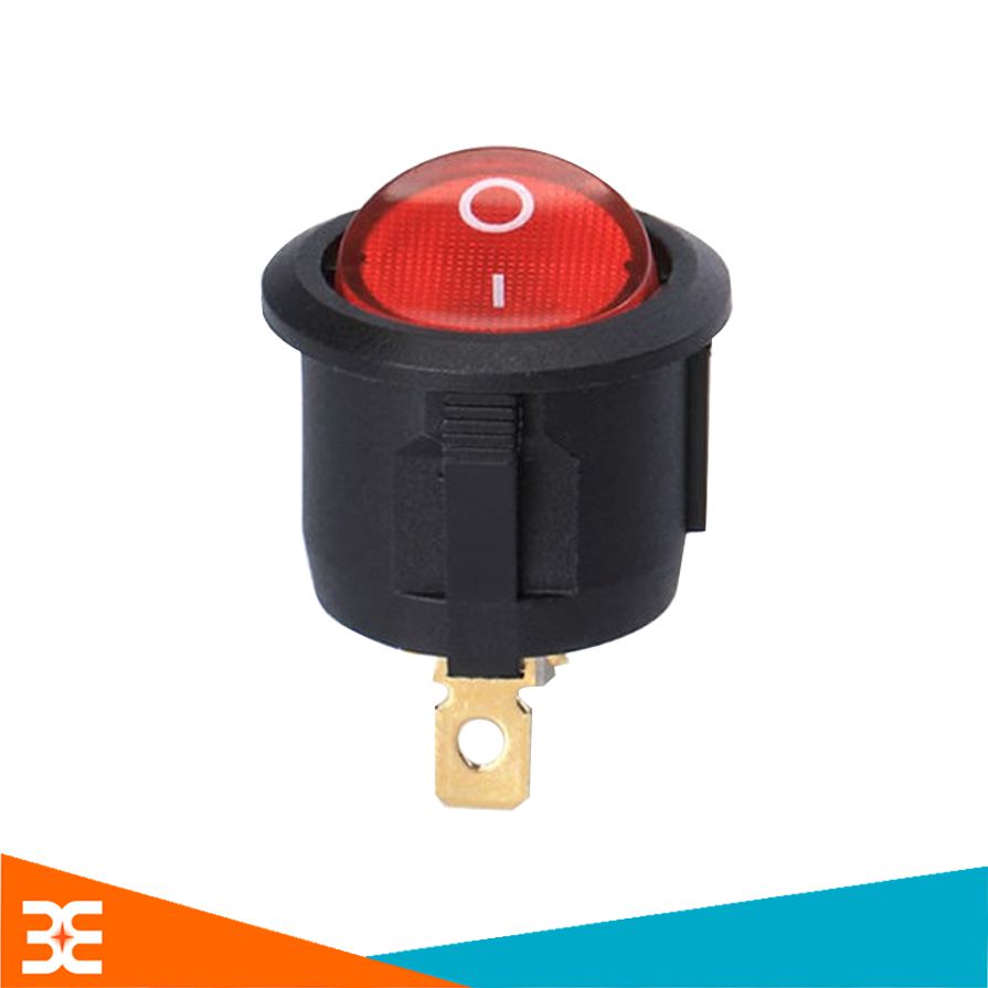 Bộ 5 công tắc bập bênh KCD1-105 Loại To 20mm