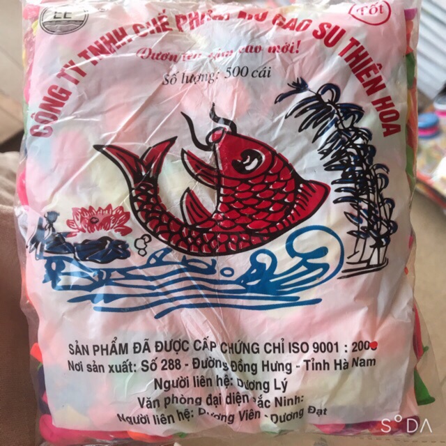 Bóng Nhí (500 Quả Đủ Màu )