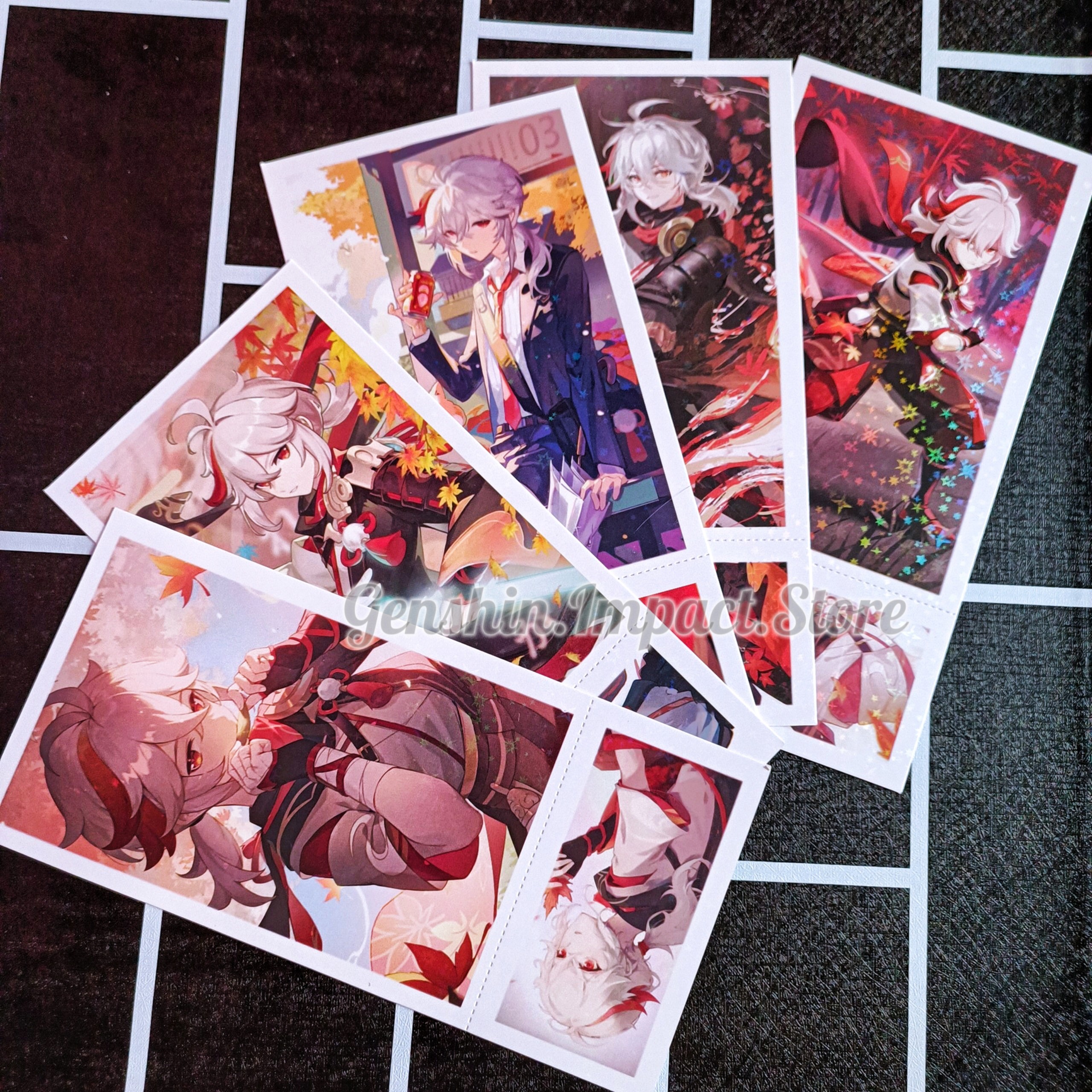 Hộp Postcard Genshin Impact (Mẫu 2)