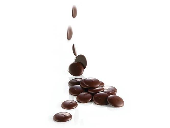 Socola hạt nút đen Grand-Place Puratos chocolante 72% 100gr / 200gr / 500gr chia lẻ từ túi 1kg