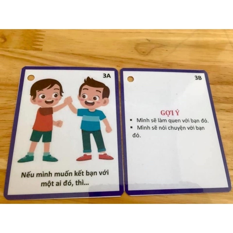Thẻ Tranh Câu Hỏi Nếu Thì