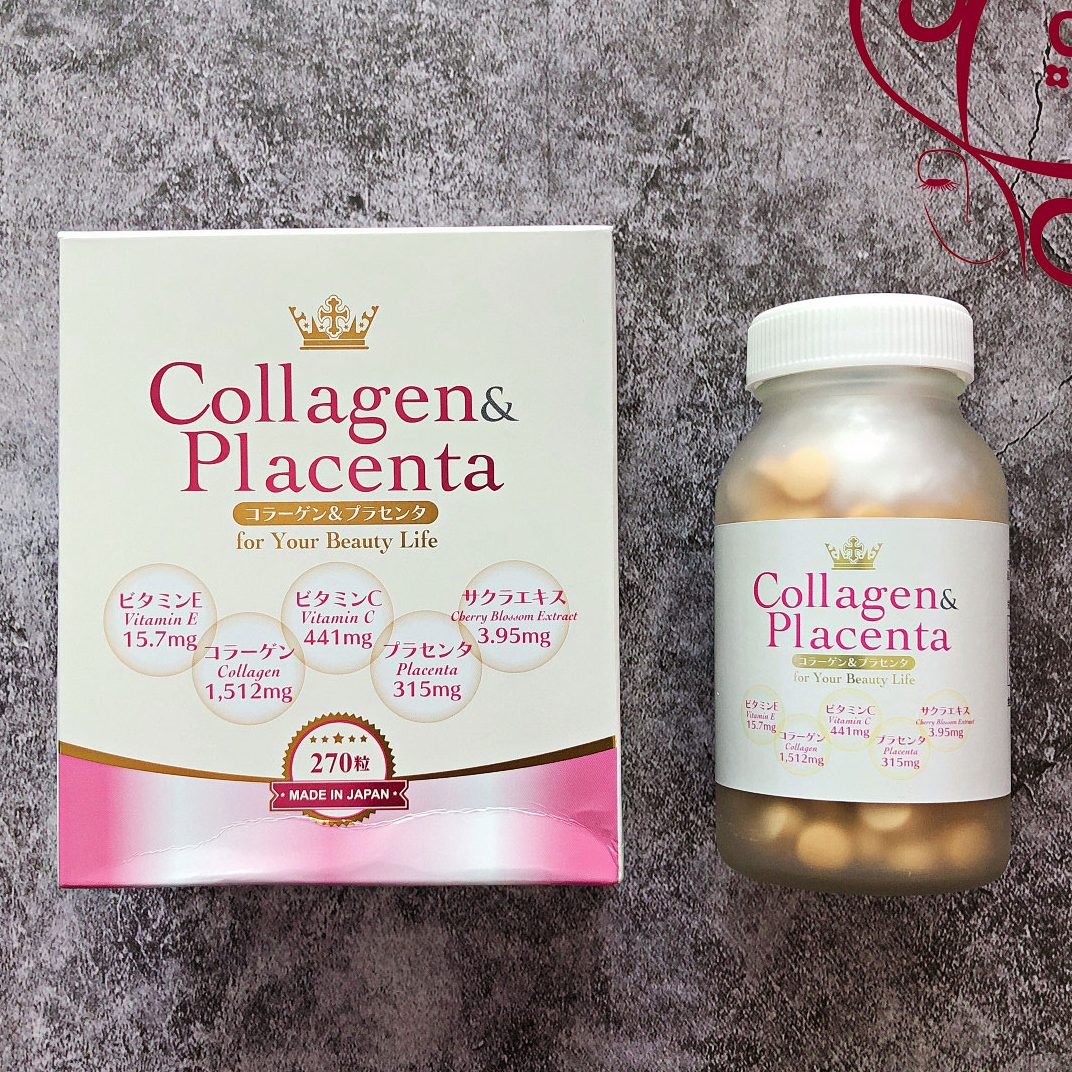 Collagen Placenta 5 in 1 Nhật Bản 270 viên | Lazada.vn