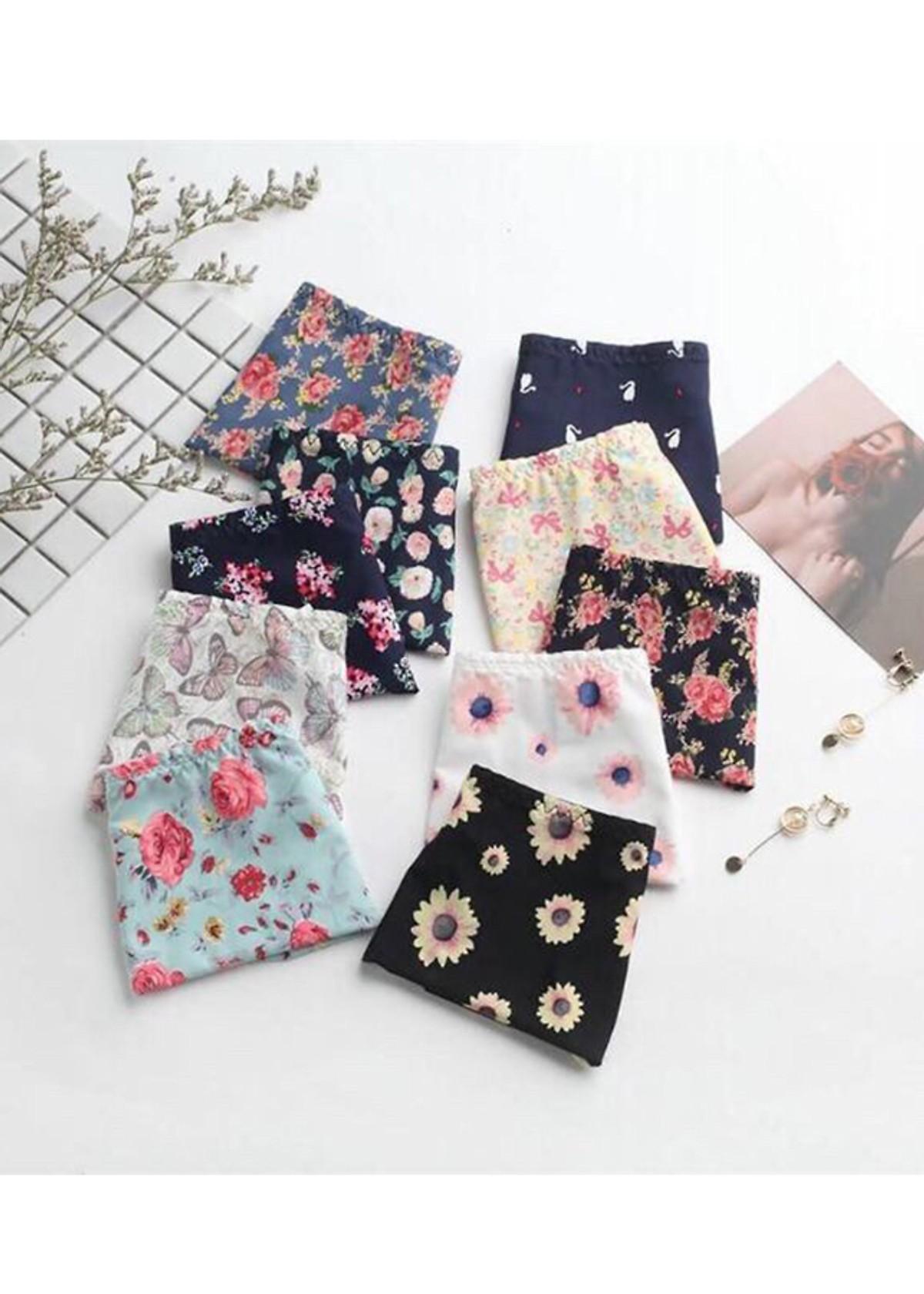 Bộ 05 quần lót đúc hoa
