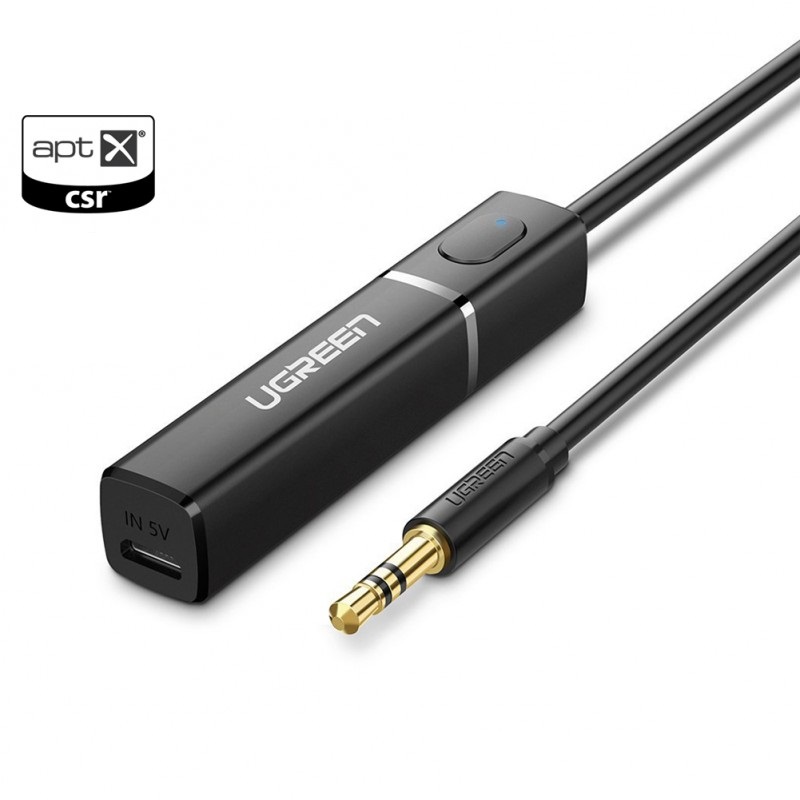 Bộ phát bluetooth 4.2 hỗ trợ AptX chuẩn 3.5mm - Ugreen 40761