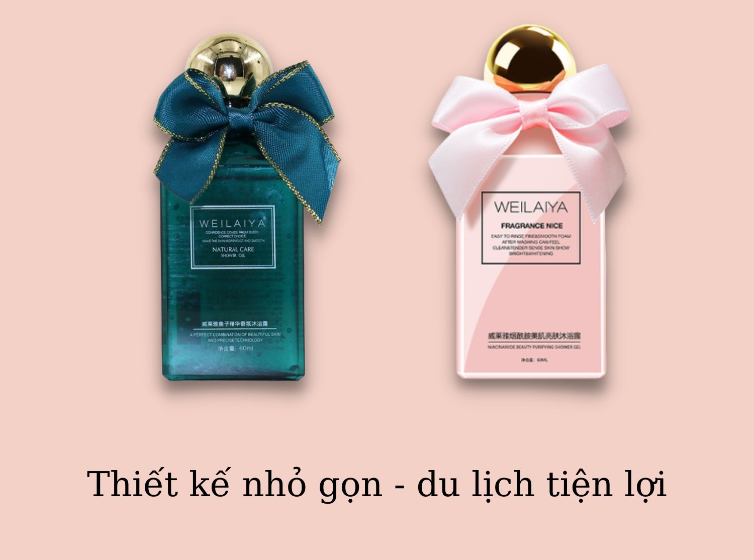 Sữa tắm trắng da Weilaiya mini 60ml