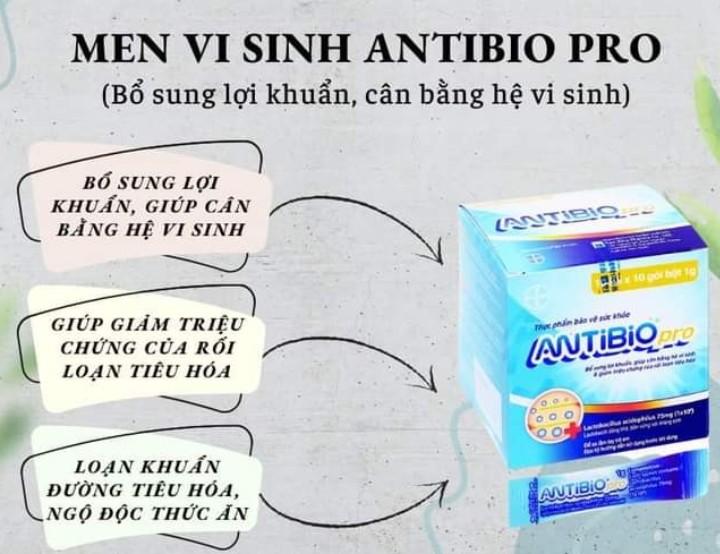 Men vi sinh Antibiopro Hàn Quốc