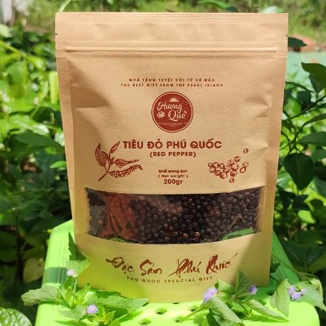1 KG Tiêu Đỏ Phú Quốc - 5 Túi zip 200g