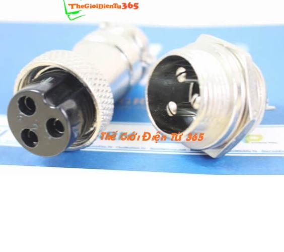 CẶP JACK GX16-3P (CẶP ĐỰC - CÁI)