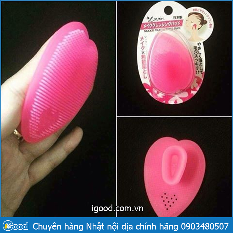 Miếng rửa mặt Silicon Seiwapro Loven Pad Nhật Bản