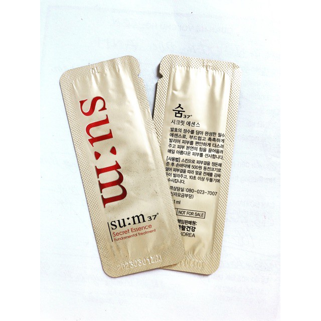 Gói nước thần Su:m37 Secret Essence 1ml