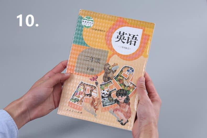 combo 10 tờ bọc vở decal size 43*30cm
