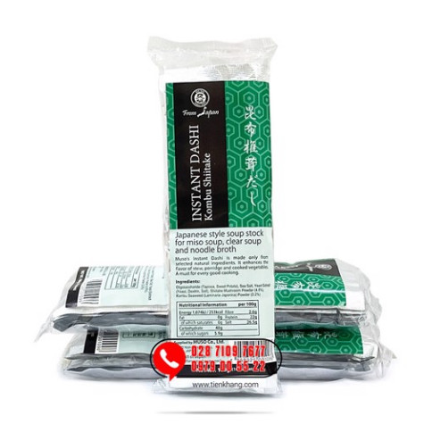 Bột Nêm Shiiteka Dashi - Bột Nêm Nấm - Dây (100gram)