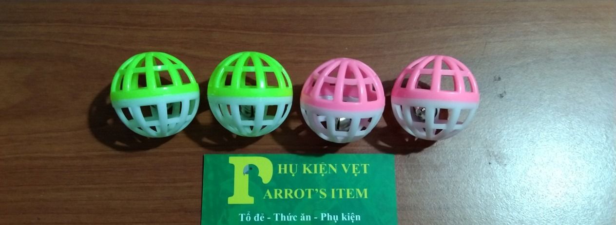 COMBO 2 QUẢ BÓNG ĐỒ CHƠI CAO CẤP CHO CHIM,VẸT