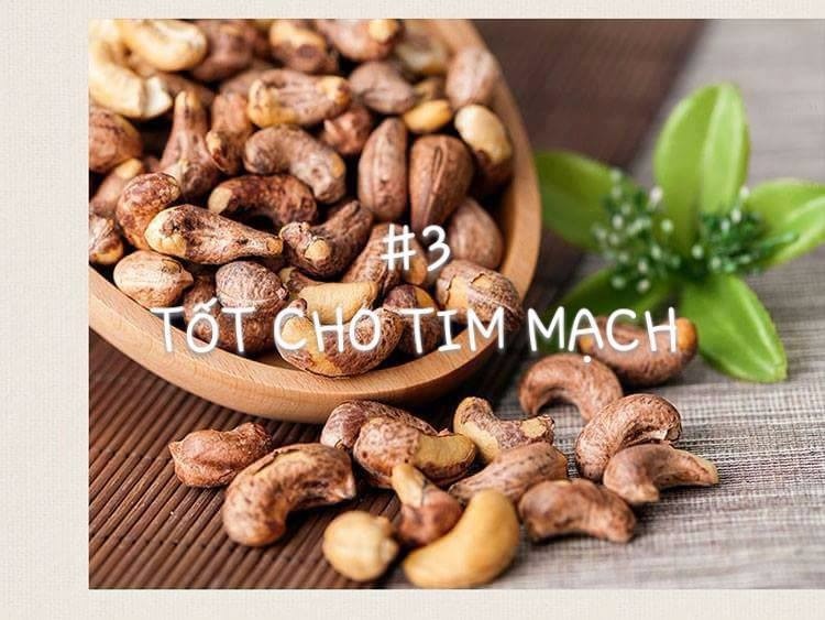 Hạt Điều Rang Muối Nguyên Hạt Còn Vỏ Lụa 500g Bò Đội Nón
