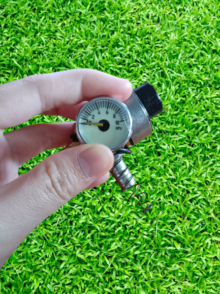 Fire extinguisher valve, high pressure meter 100kg