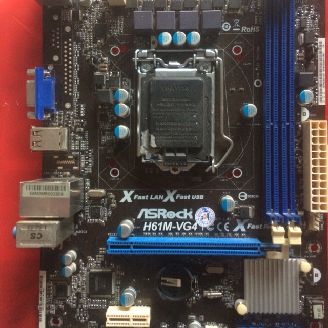 [HCM]Main H61 socket 1155 - Mainboard H61M Main H61 Hãng ngẫu nhiên
