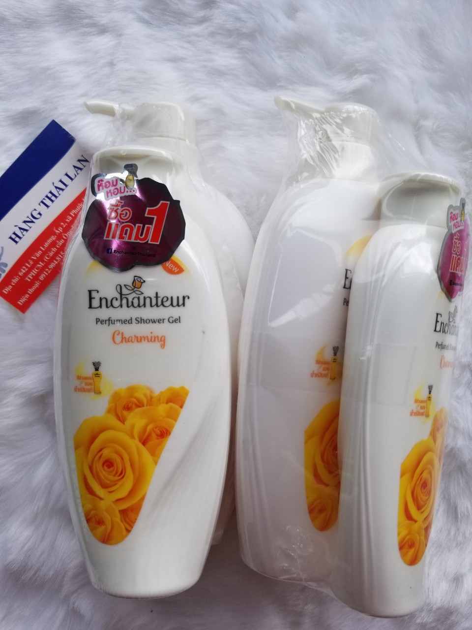 Sữa tắm Enchanteur Thái Lan 550ml