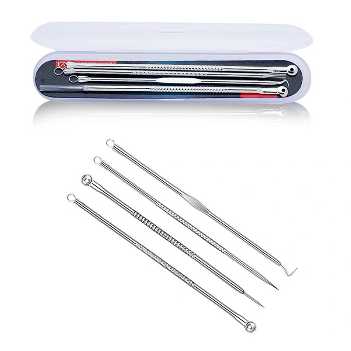 Bộ dụng cụ nặn mụn 4 cây 8 chi tiết