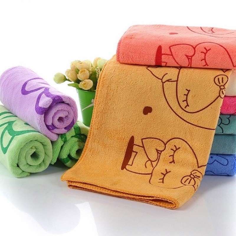 Khăn mặt cho bé, kt 25 * 50 cm, siêu mềm