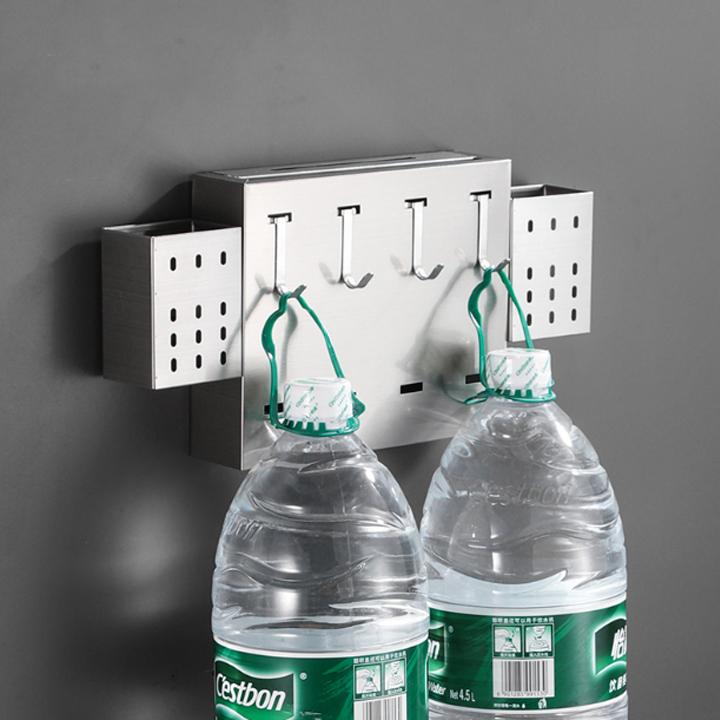 Kệ để dao, đũa dán tường inox 304 không zỉ