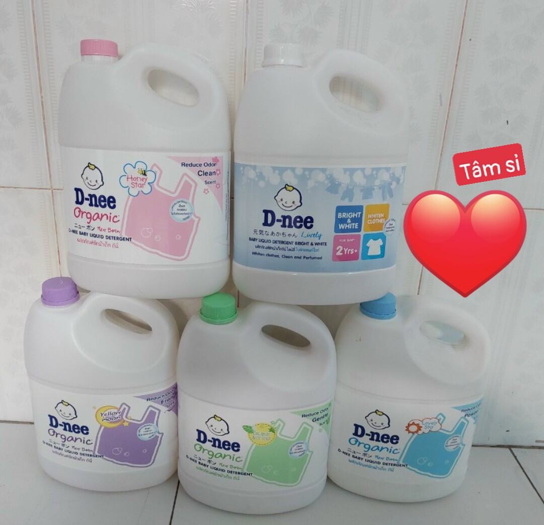 NƯỚC GIẶT DNEE CAN 3L THÁI LAN CHUẨN TEM CÔNG TY ĐẠI THỊNH