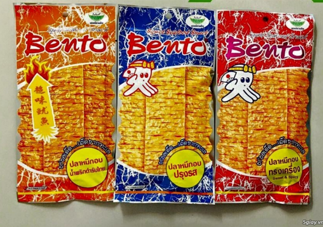 [Dây 13 gói] Khô Mực Bento Thái Lan -ăn vặt