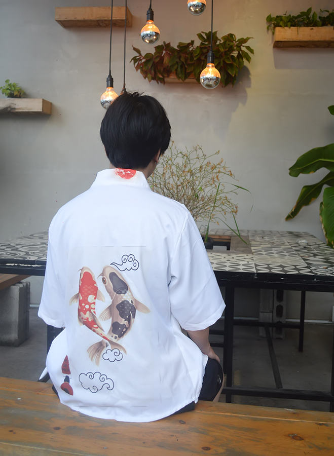 Áo kiểu YUKATA CÁ CHÉP Unisex TSP