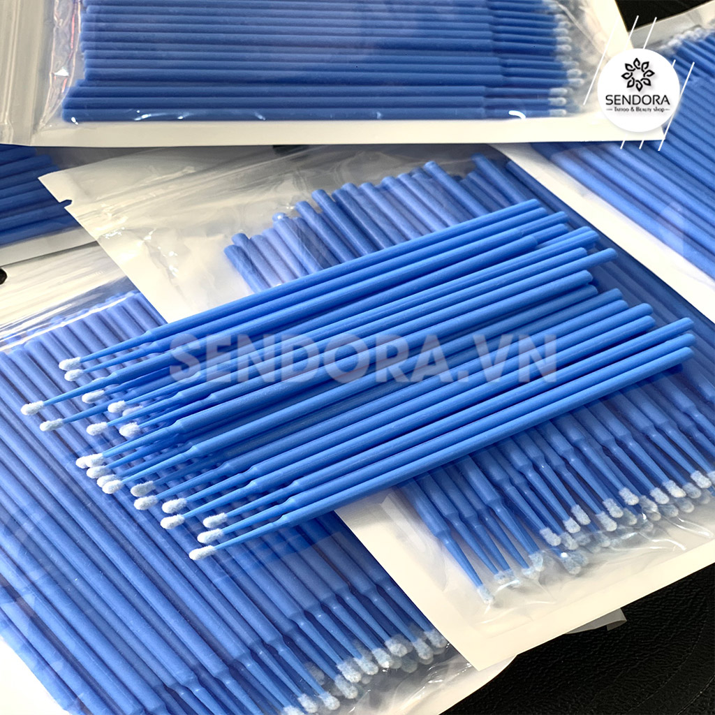 [HCM]Tăm bông ủ tê nhựa - Bịch 100 cây