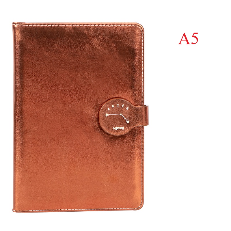 Sổ tay A5 vintage bìa da ghi chép kế hoạch cá nhân 224 trang lịch lãm sang trọng