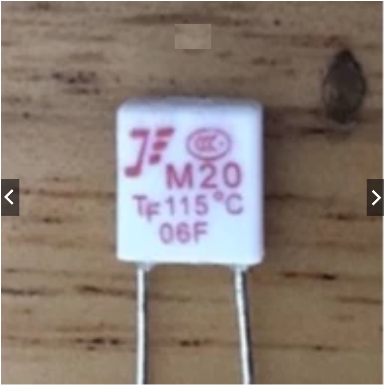 Cầu chì quạt M20-115 độ(2 cái) # phụ tùng quạt