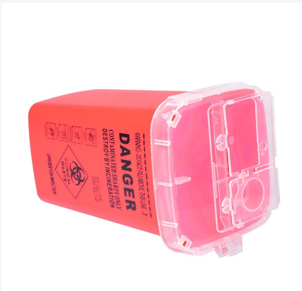 Thùng đựng kim xăm, thùng rác mini