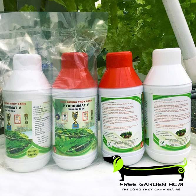 COMBO 2 CẶP DUNG DỊCH THỦY CANH HYDROUMAT V LOẠI 1