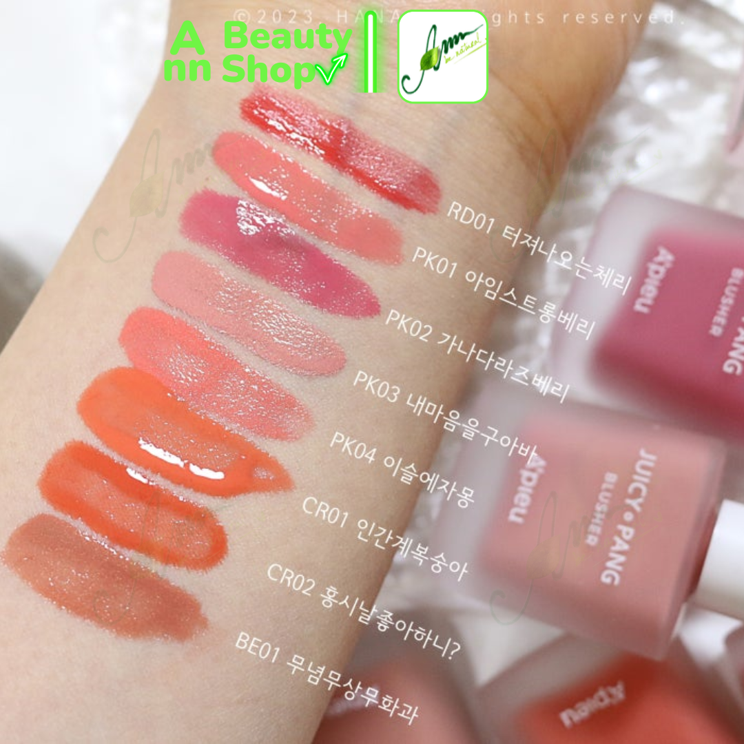 Má Hồng Dạng Kem JUICY PANG BLUSHER A'PIEU