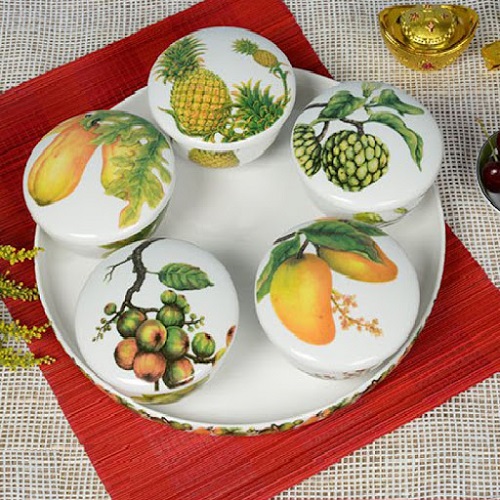 khay mứt Tết - khay mứt tết