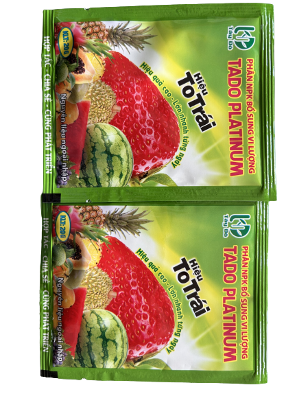 phân bón lá siêu to trái BỘ 2 gói (GÓI LỚN 20GR)